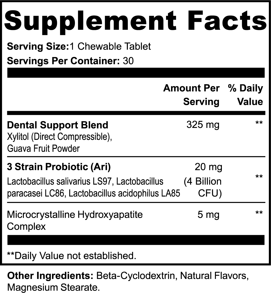 Dental Probiotic